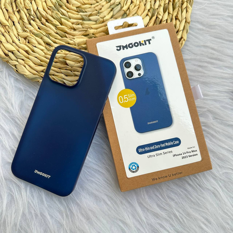 قاب آیفون 14 پرومکس 0/5mm مدل اولترا اسلیم JMGOKIT اورجینال