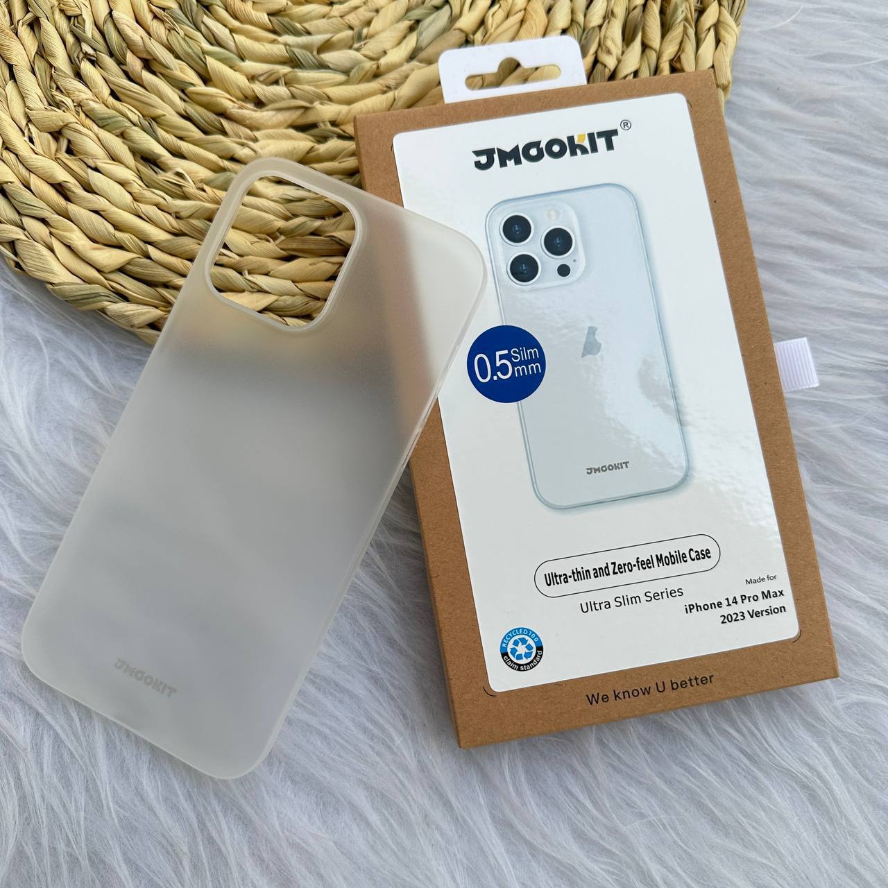 قاب آیفون 13/14 0/5mm مدل اولترا اسلیم JMGOKIT اورجینال