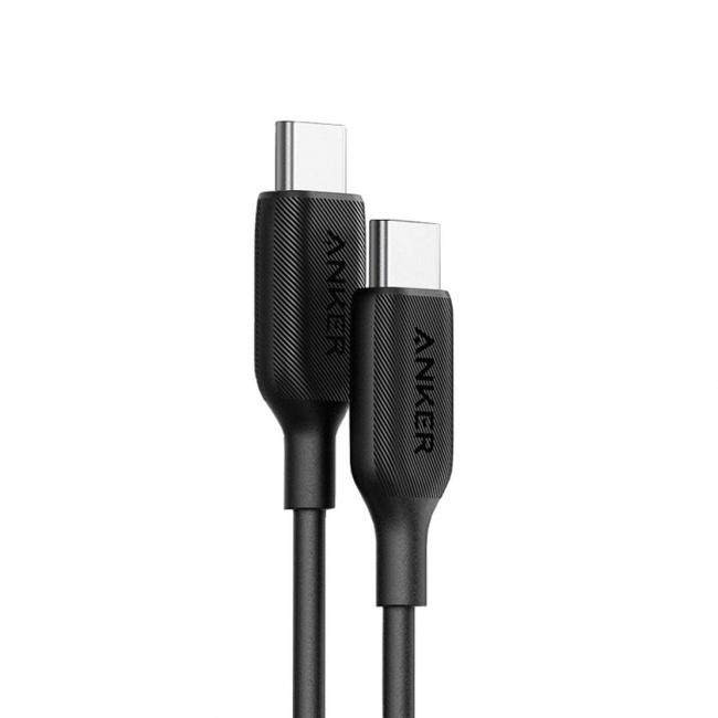 کابل USB-C انکر مدل A8852H11 طول 0.9 متر گارانتی 18ماهه حافظه طلایی ایستا