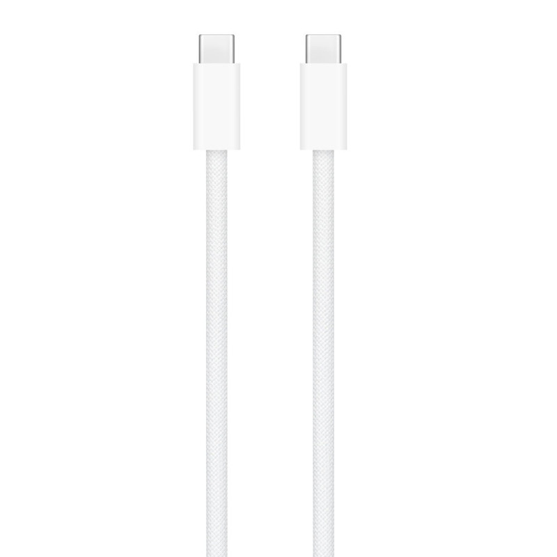 کابل شارژ USB-C به USB-C اپل طول 1 متر اورجینال سری ایفون 15/16/17