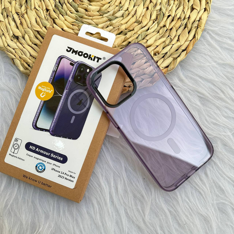قاب 14پرو مکس مگ سیف دار مدل HD ARMOR برند JMGOKIT