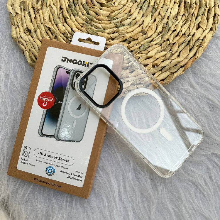 قاب 14پرو مکس مگ سیف دار مدل HD ARMOR برند JMGOKIT