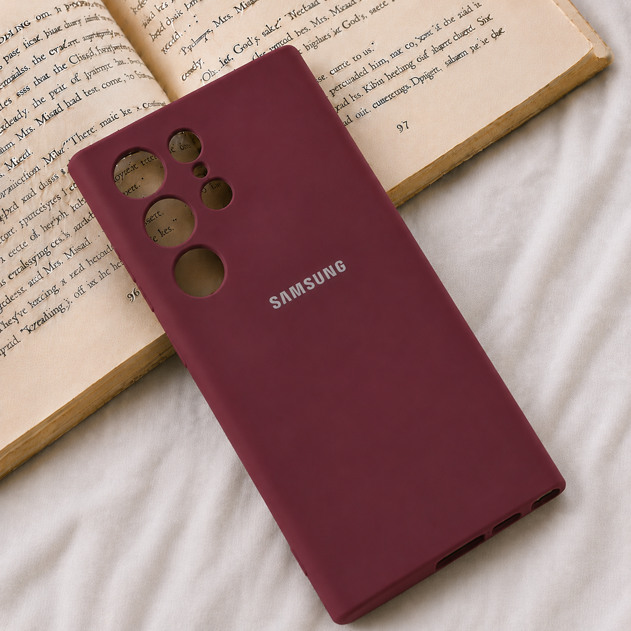قاب  سیلیکونی برای گوشی موبایل سامسونگ s22 ultra