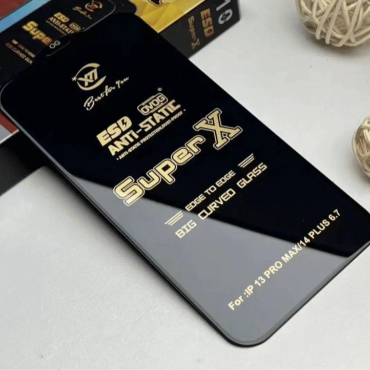 گلس super x مناسب آیفون16 / آیفون 15 / آیفون 14 پرو
