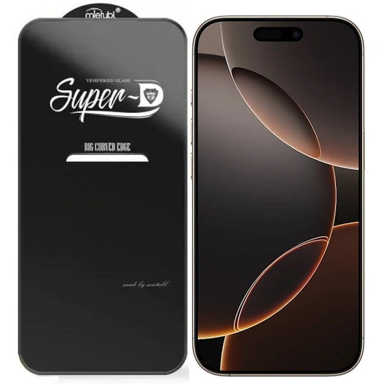 گلس super D مناسب آیفون 16 / آیفون 15 / آیفون 14 پرو