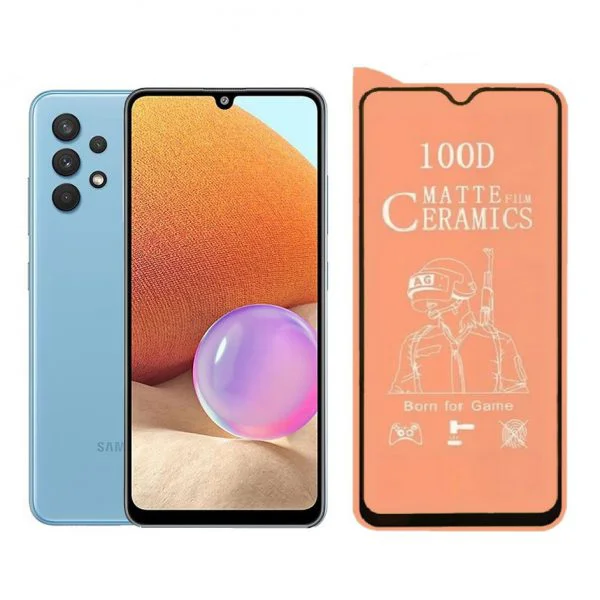 گلس سرامیکی مات مناسب سامسونگ A750 / j4 plus / A6 plus / j6 plus