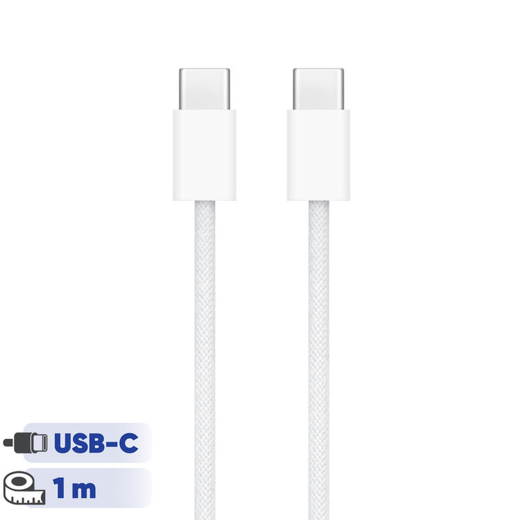 کابل تبدیل اپل USB-C به USB-C طول 1 متر