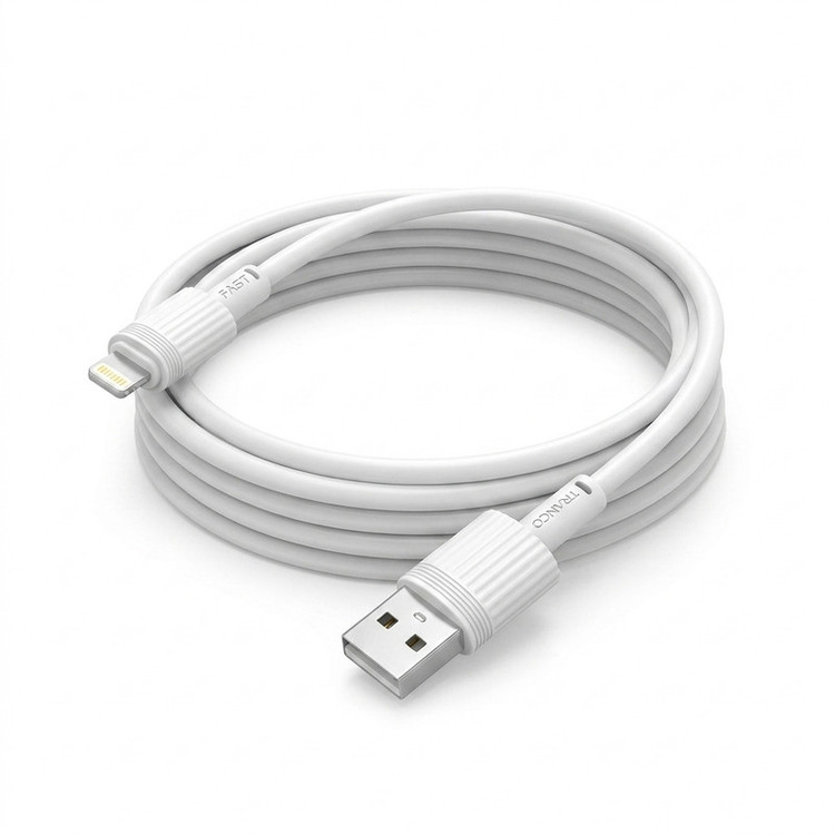 کابل تبدیل USB به لایتنینگ ترانیو مدل t-s131 طول 1متر