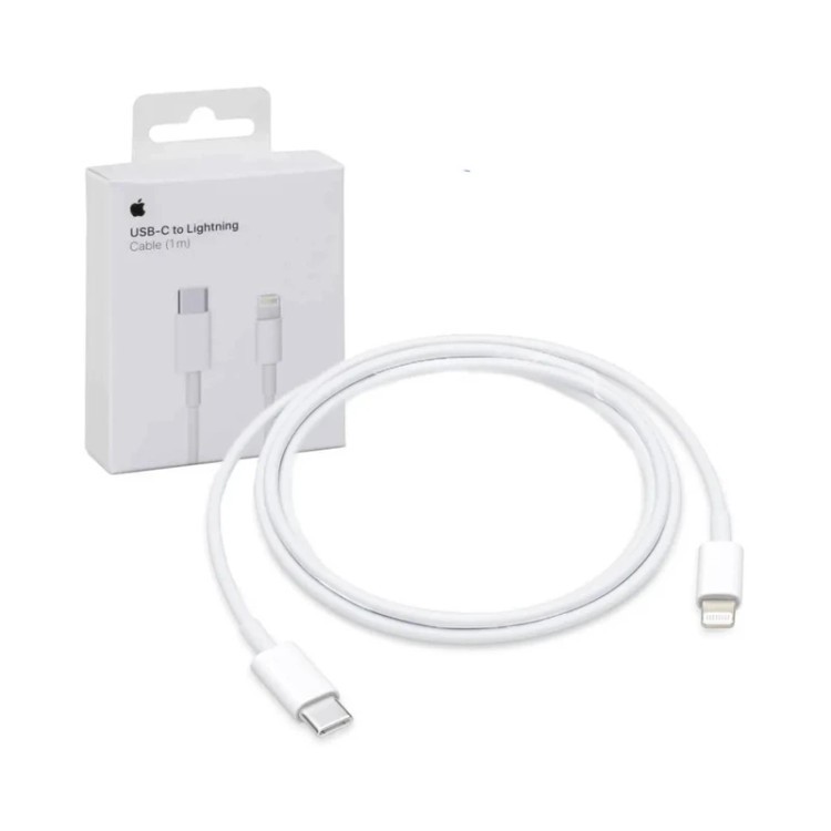 کابل تبدیل USB-C به لایتنینگ اپل طول 1 متر اورجینال
