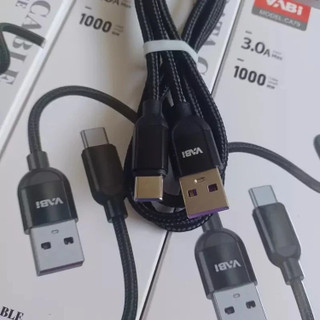 کابل شارژ و انتقال دیتا تایپ سی فست کنفی وابی (VABI) مدل CA79 - طول ۱ متر