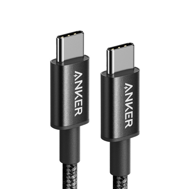 کابل تبدیل USB-C به USB-C انکر مدل Nylon A8752 طول یک متر