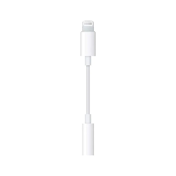 مبدل لایتنینگ به جک 3.5 میلی متری اپل اورجینال با ضمانت مرجوعی