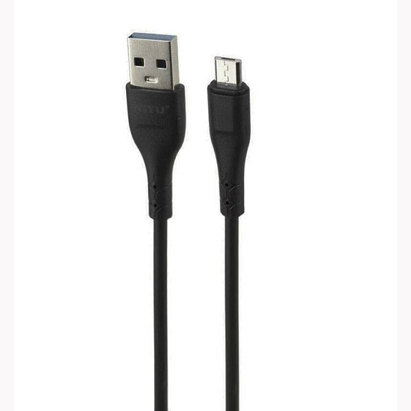 کابل شارژ و انتقال دیتا Micro USB نیتو مدل NC128B مشکی با قابلیت فست شارژ