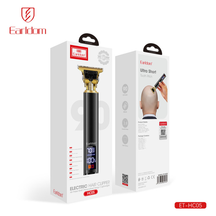 ماشین اصلاح موی سر و صورت شارژی ارلدام مدل HAIR CLIPPER HC05