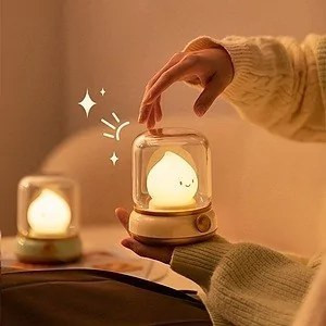 چراغ خواب سیلیکونی طرج شعله کیفیت اصلی