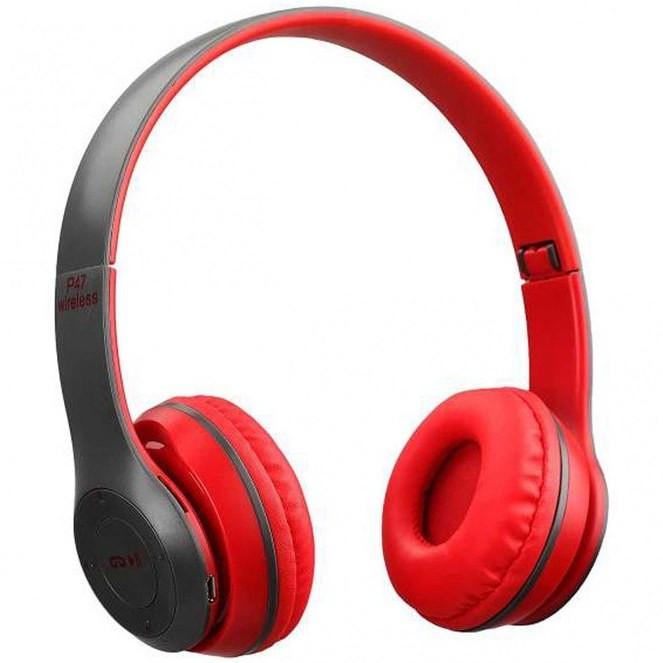 هدفون بلوتوثی مدل P47 ، شارژدهی عالی ،درگاه شارژ Micro USB، دارای شیار کارت حافظه