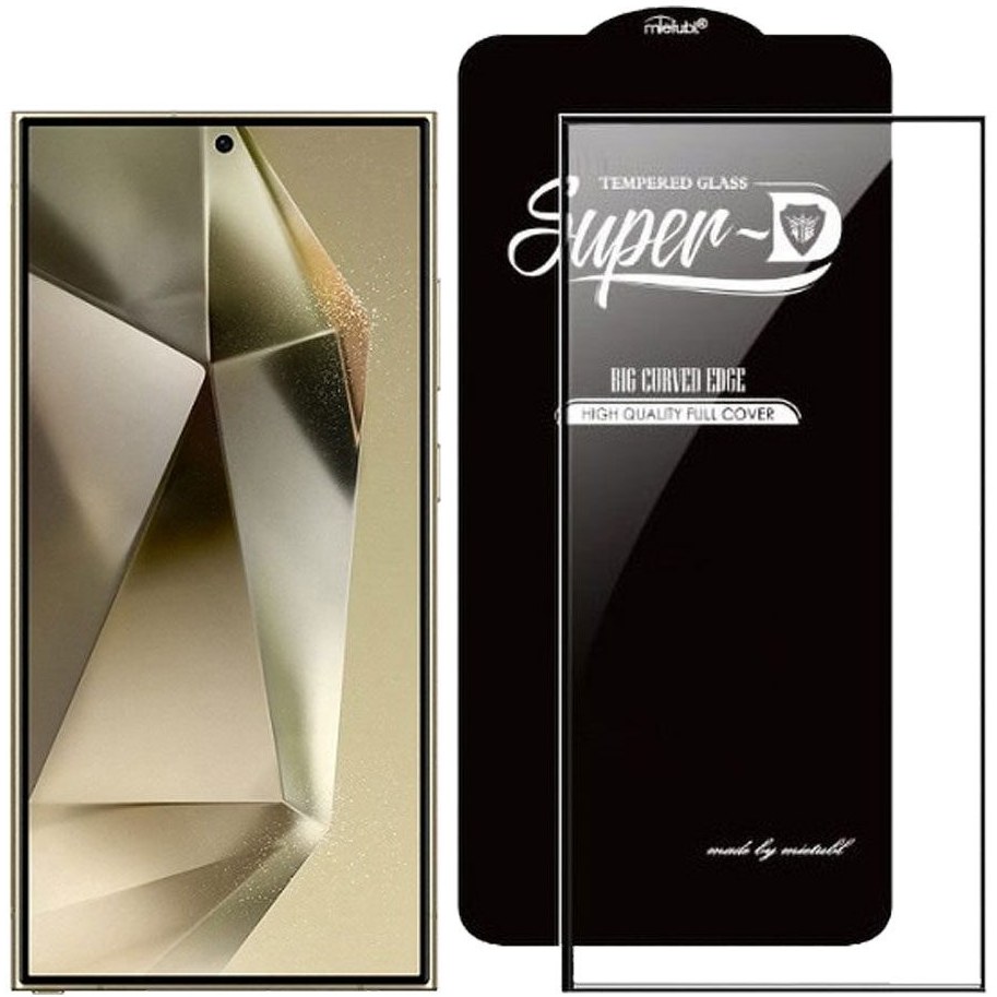 گلس super D اصلی مناسب سامسونگ s24 ultra