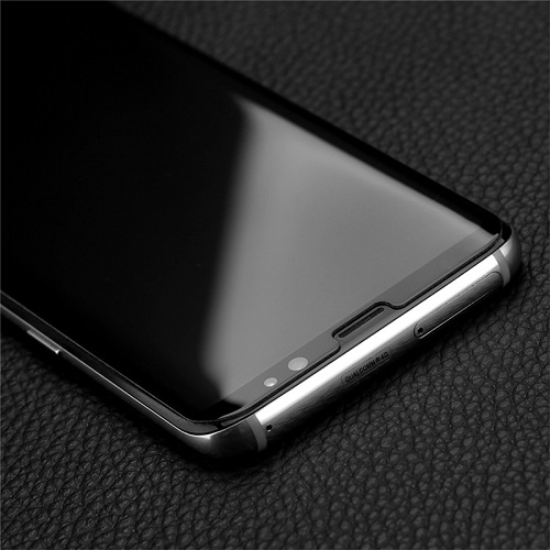 گلس سامسونگ s9 مدل فول چسب خمیده تمام صفحه