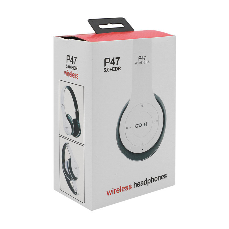 هدفون بلوتوثی مدل P47 ، شارژدهی عالی ،درگاه شارژ Micro USB، دارای شیار کارت حافظه