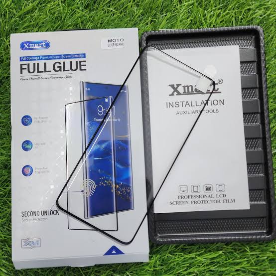 گلس xmart مناسب سامسونگ s23 ultra فول چسب پک دار اورجینال
